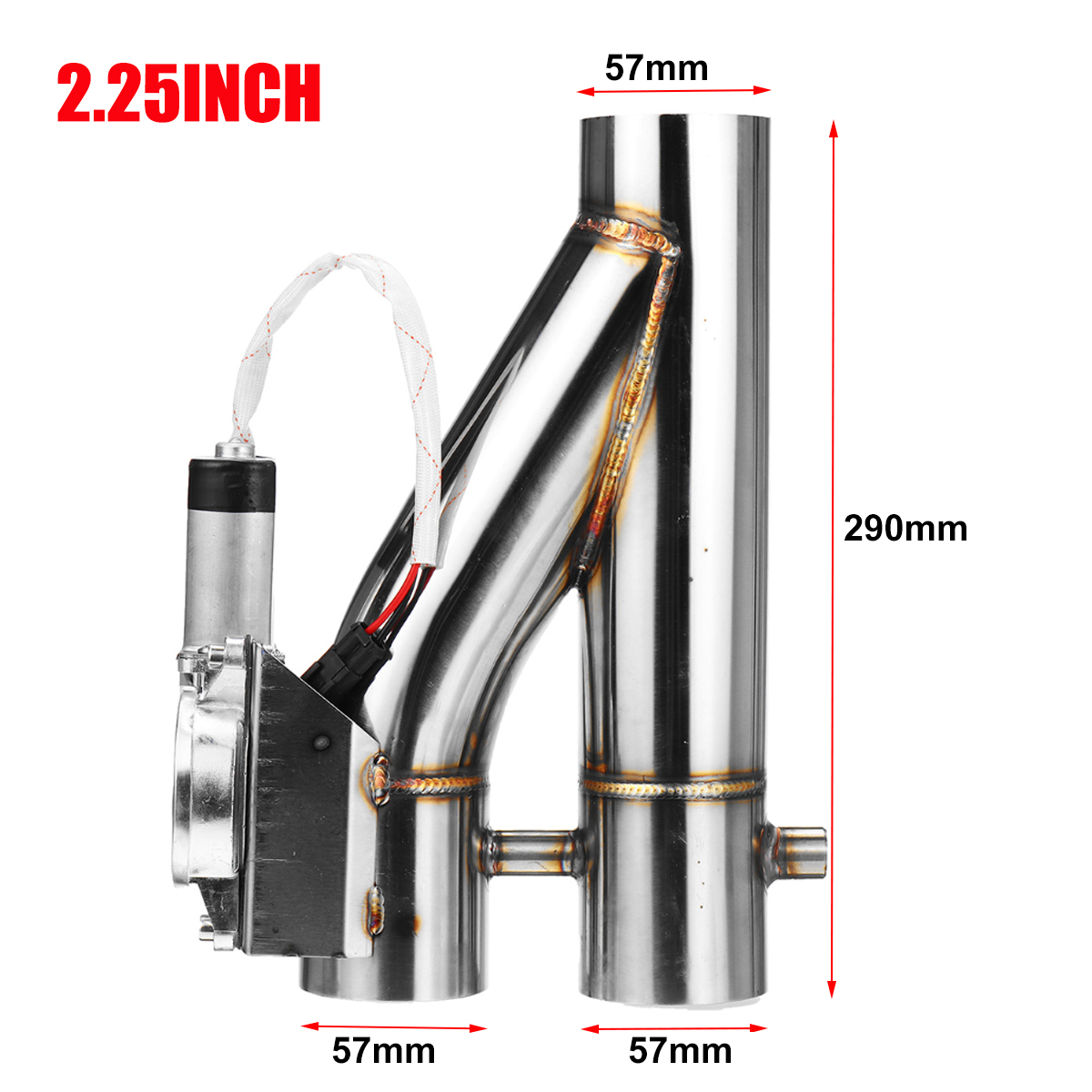 2quot225quot253-Electric-Exhaust-Catback-Downpipe-Cutout-E-Cut-Out-Valve-System-Kit-1823445