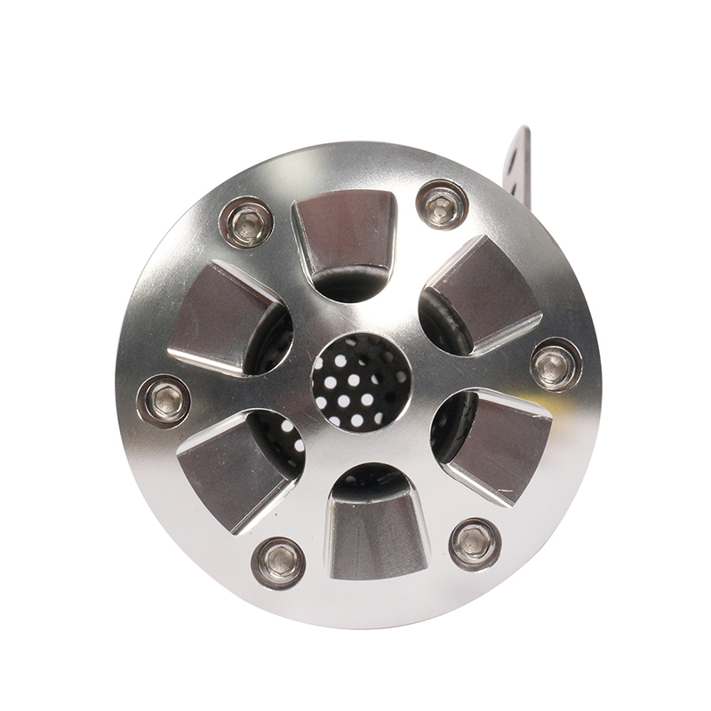 3-14quot-385404345mm-Motorcycle-Exhaust-Muffler-Pipe-Slip-on-Billet-Cap-For-Harley-2014-2017-Chrome-1654191