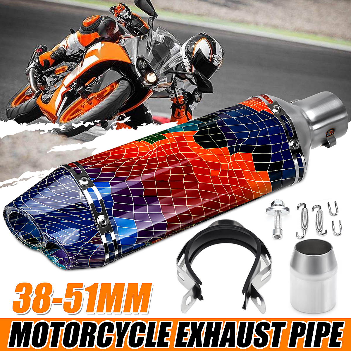 310mm-Universal-Short-Motorcycle-Exhaust-Muffler-Double-Outlet-Pipe-38-51mm-1633400