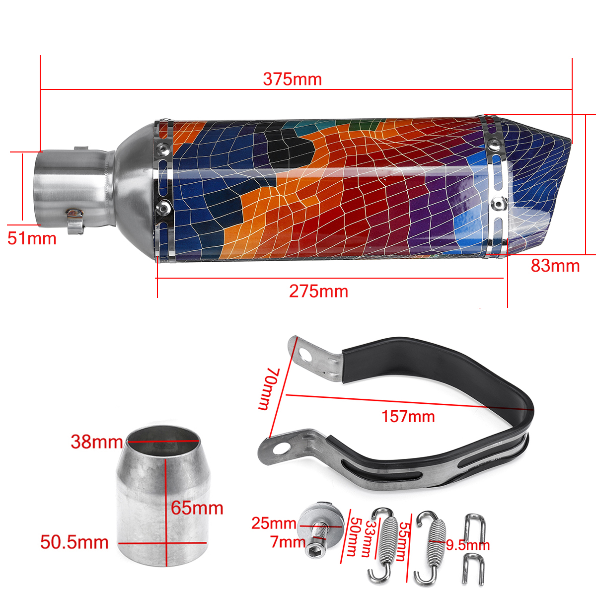 310mm-Universal-Short-Motorcycle-Exhaust-Muffler-Double-Outlet-Pipe-38-51mm-1633400