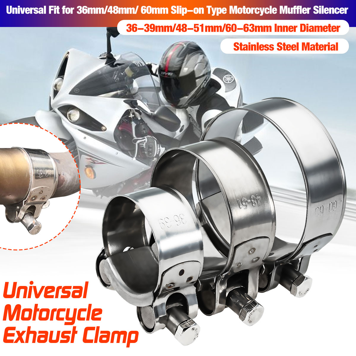 36-39mm--48-51mm--60-63mm-Stainless-Steel-Band-Exhaust-Clamp-Kit-for-Motorcycle-Muffler-Sile-Univers-1241791