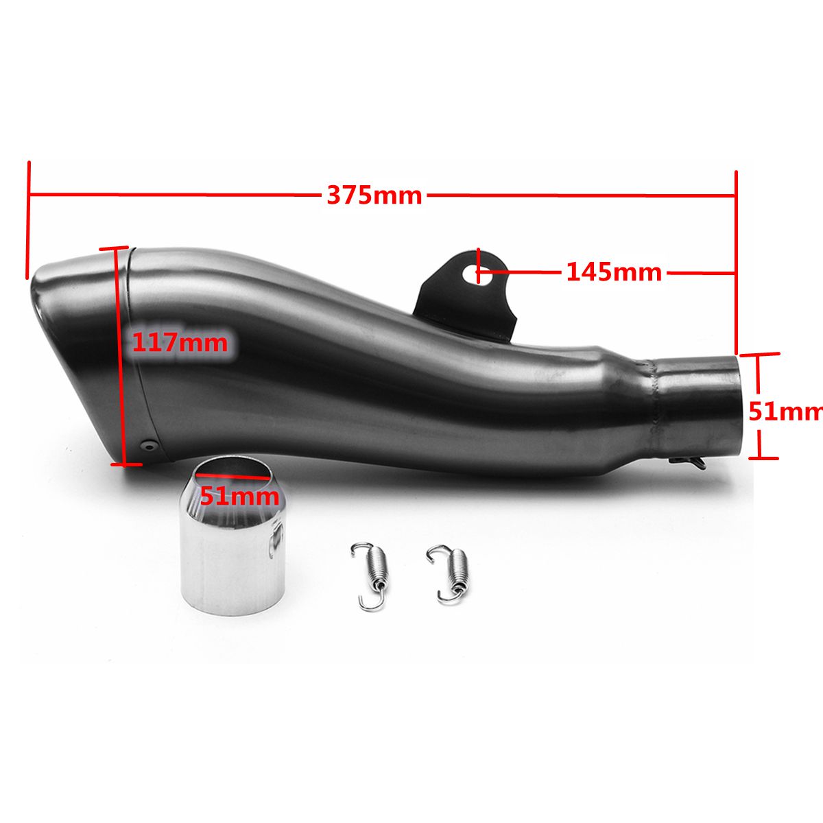 36mm-51mm-Dolphin-Shape-Motorcycle-Exhaust-Muffler-Pipe-with-Silencer-Stainless-Steel-1357570