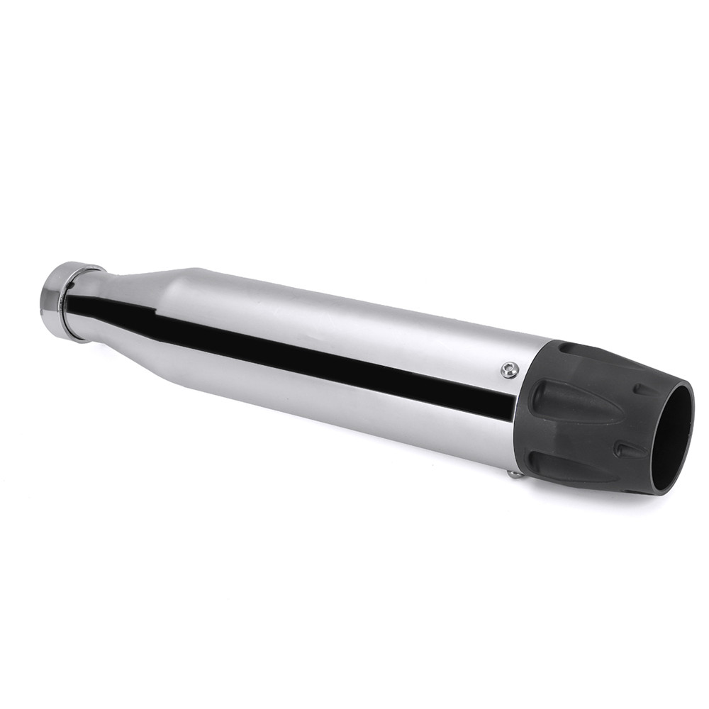 38-40mm-Inlet-Universal-Motorbike-Motorcycle-Vintage-Modified-Exhaust-Muffler-1464513