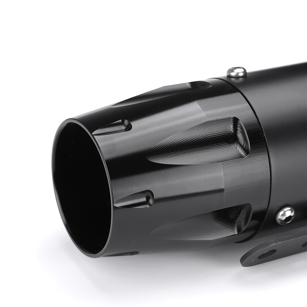 38-40mm-Inlet-Universal-Motorbike-Motorcycle-Vintage-Modified-Exhaust-Muffler-1464513