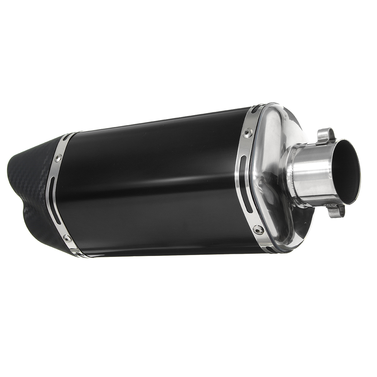 38-51mm-Double-Air-Outlet-Exhaust-Muffler-Pipe-Motorcycle-Carbon-Stainless-Steel-1121816