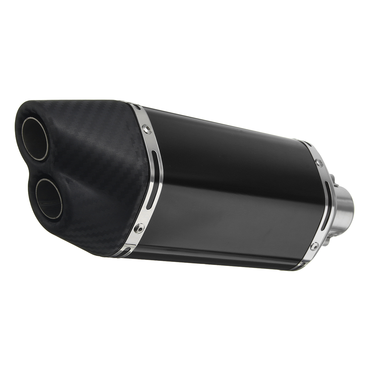 38-51mm-Double-Air-Outlet-Exhaust-Muffler-Pipe-Motorcycle-Carbon-Stainless-Steel-1121816