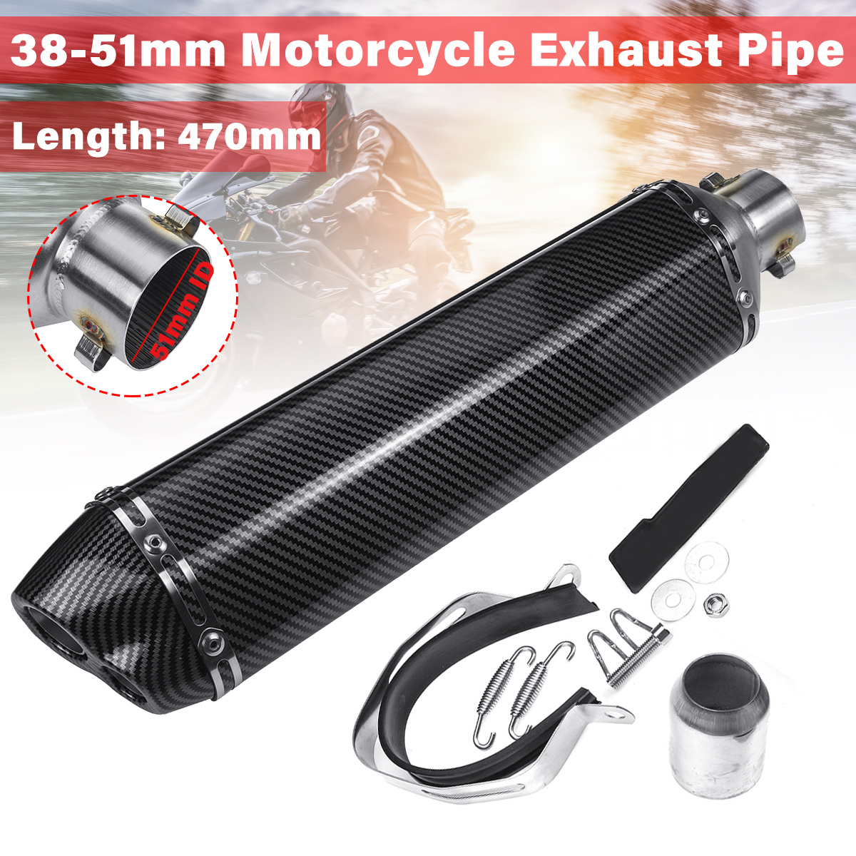 38-51mm-Exhaust-Pipe-Tips-Escape-Muffler-Tube-For-Motorcycle-Dirt-Bike-ATV-Universal-1742236