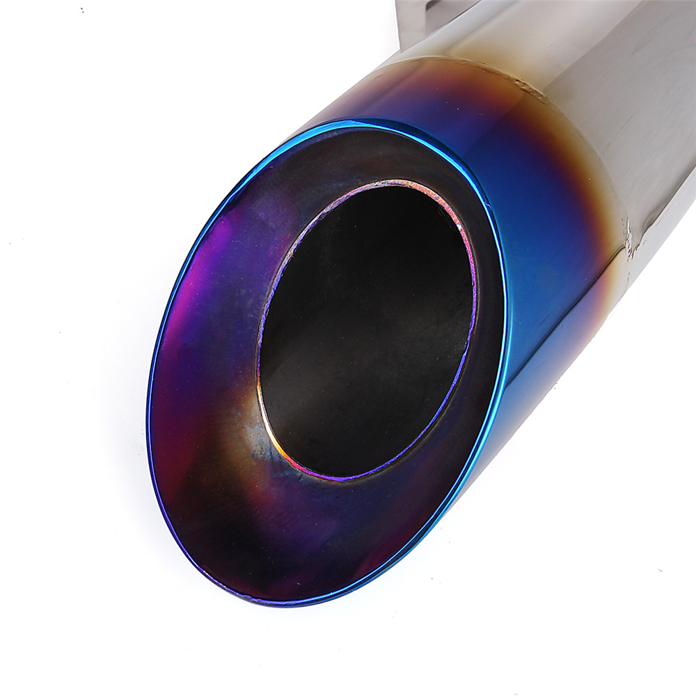 38-51mm-Half-Grilled-Blue-Stainless-Steel-Exhaust-Muffler-Pipe-Kit-For-Motorcycle-ATV-1299196