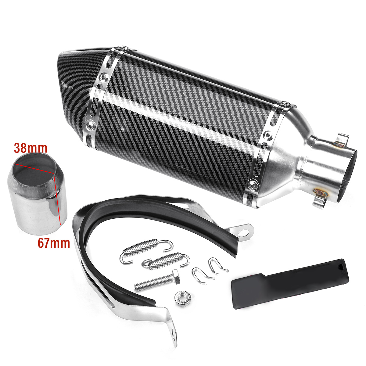 38-51mm-Motorcycle-Carbon-Fiber-Exhaust-Muffler-Pipe-Slip-On-Removable-Silencer-Universal-1742267