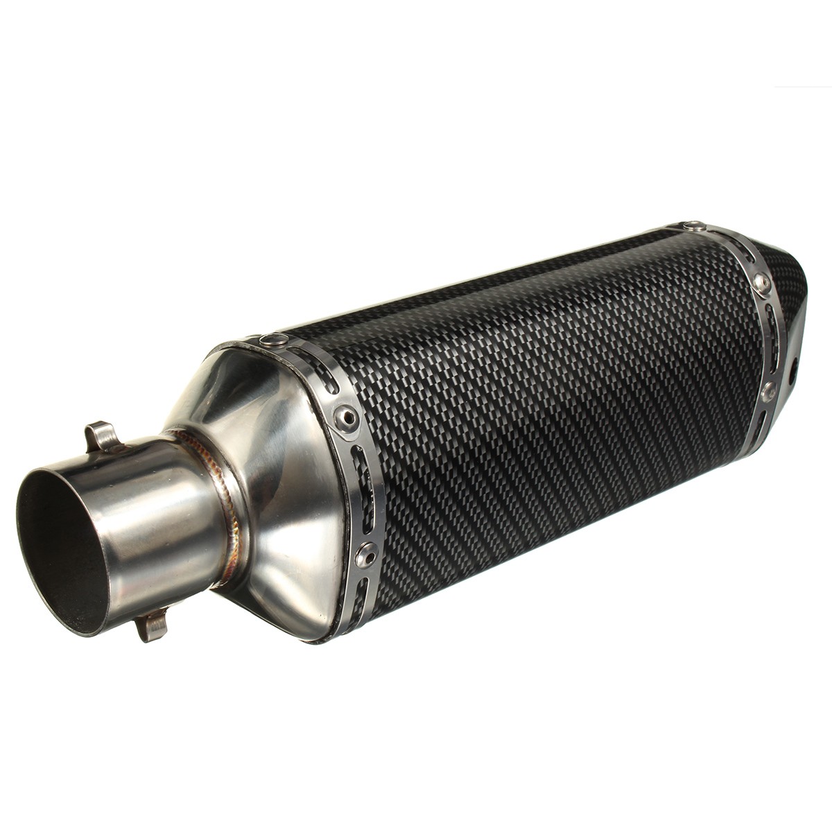 38-51mm-Motorcycle-Carbon-Fiber-Exhaust-Muffler-Pipe-With-Removable-DB-Killer-1720814
