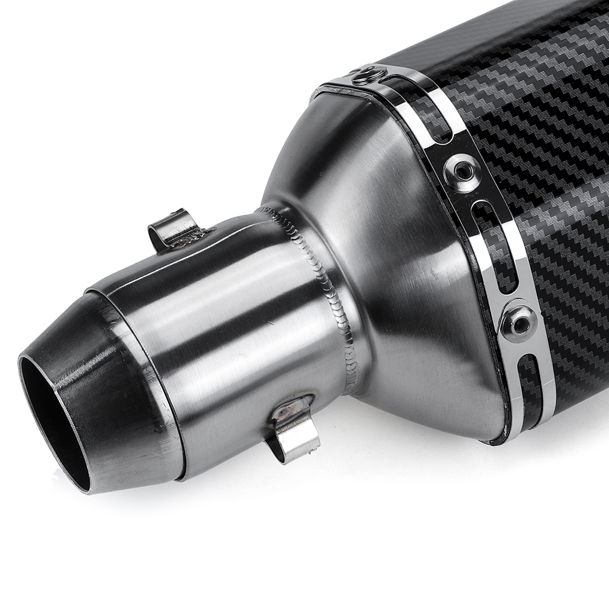 38-51mm-Motorcycle-Double-Outlet-Exhaust-Muffler-Tail-Pipe-Universal-1546839
