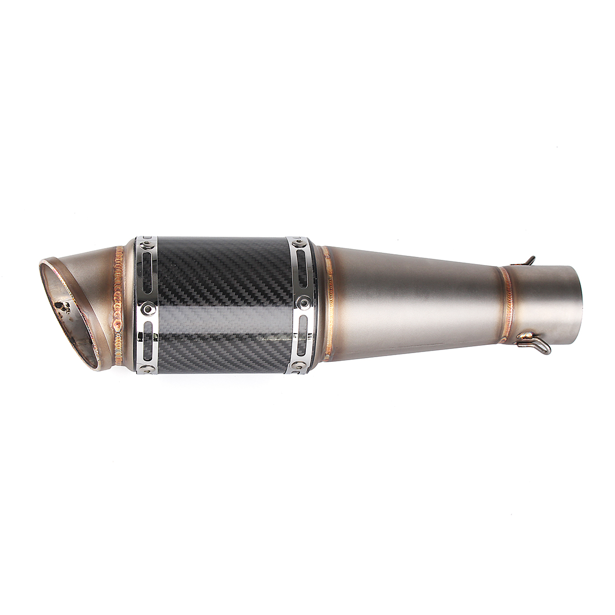 38-51mm-Motorcycle-Exhaust-Muffler-Pipe-Stainless-Steel-With-Silencer-BentStraight-Port-1315887