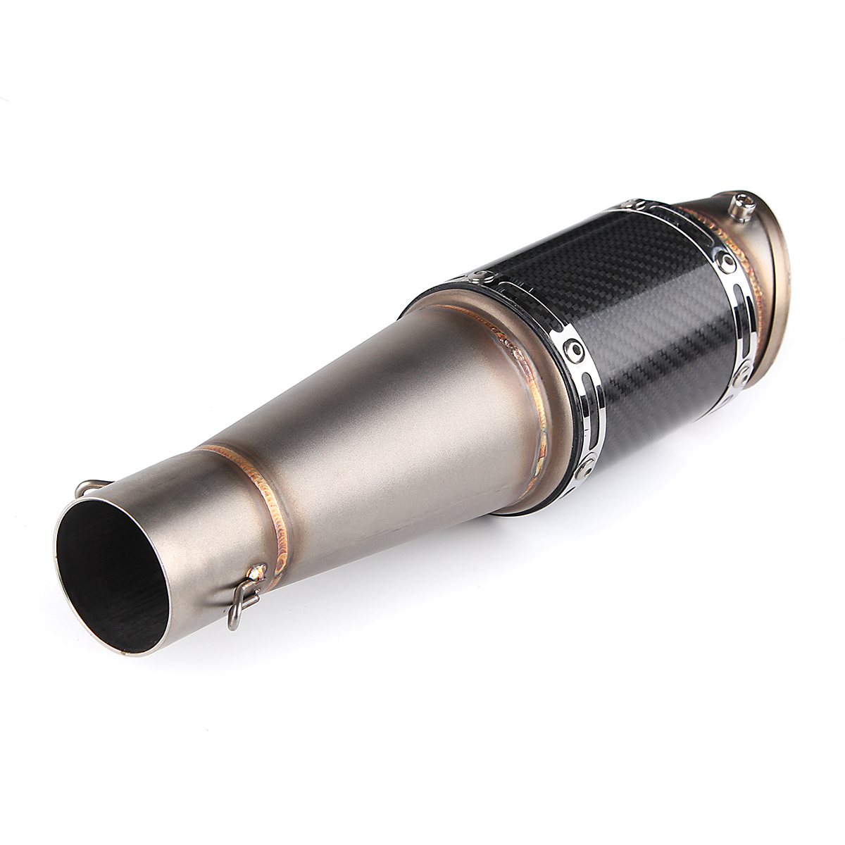 38-51mm-Motorcycle-Exhaust-Muffler-Pipe-Stainless-Steel-With-Silencer-BentStraight-Port-1315887
