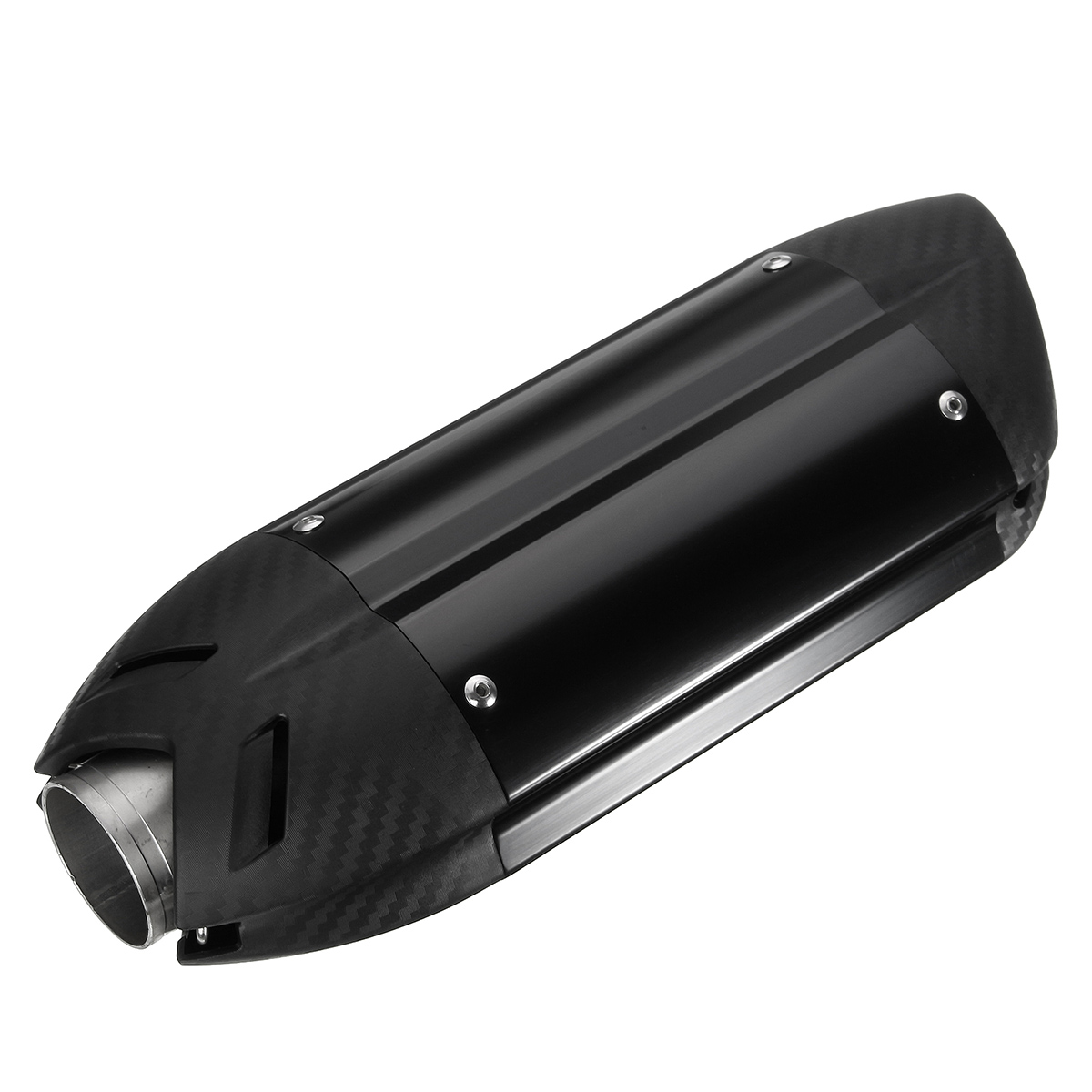 38-51mm-Motorcycle-Exhaust-Street-Sport-Bike-Carbon-Stainless-Steel-Muffler-Universal-1122287