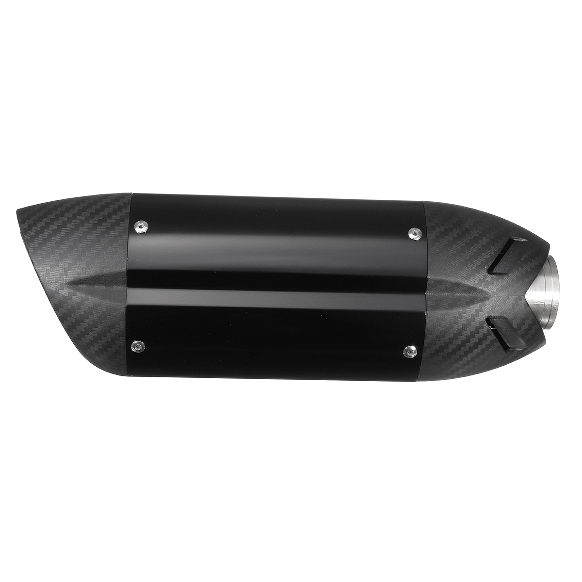 38-51mm-Motorcycle-Exhaust-Street-Sport-Bike-Carbon-Stainless-Steel-Muffler-Universal-1122287