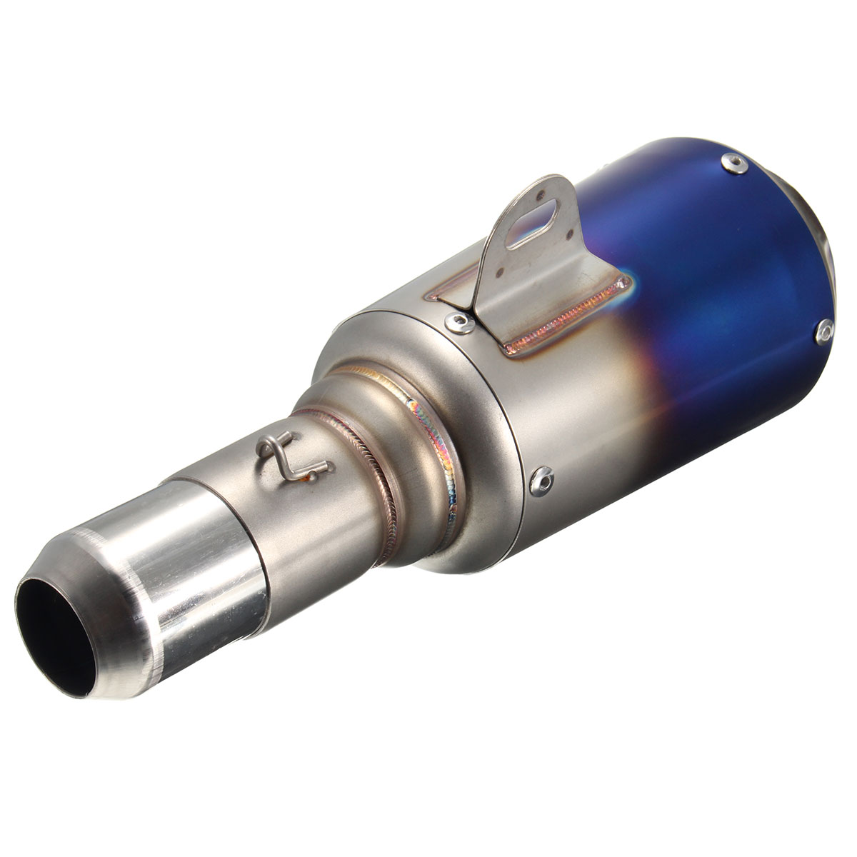 38-51mm-Motorcycle-GP-Exhaust-Muffler-Pipe-Silencer-End-Slip-On-Stainless-Steel-1062505