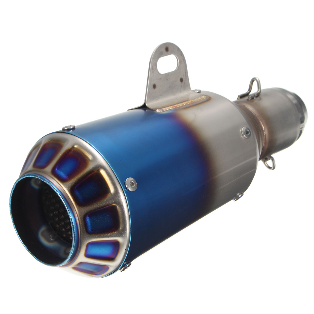 38-51mm-Motorcycle-GP-Exhaust-Muffler-Pipe-Silencer-End-Slip-On-Stainless-Steel-1062505