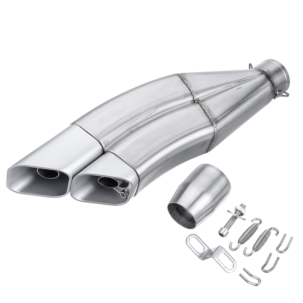 38-51mm-Motorcycle-Middle-Connecting-Tail-Pipe-Exhaust-Muffler-Silencer-System-Universal-For-Kawasak-1527807