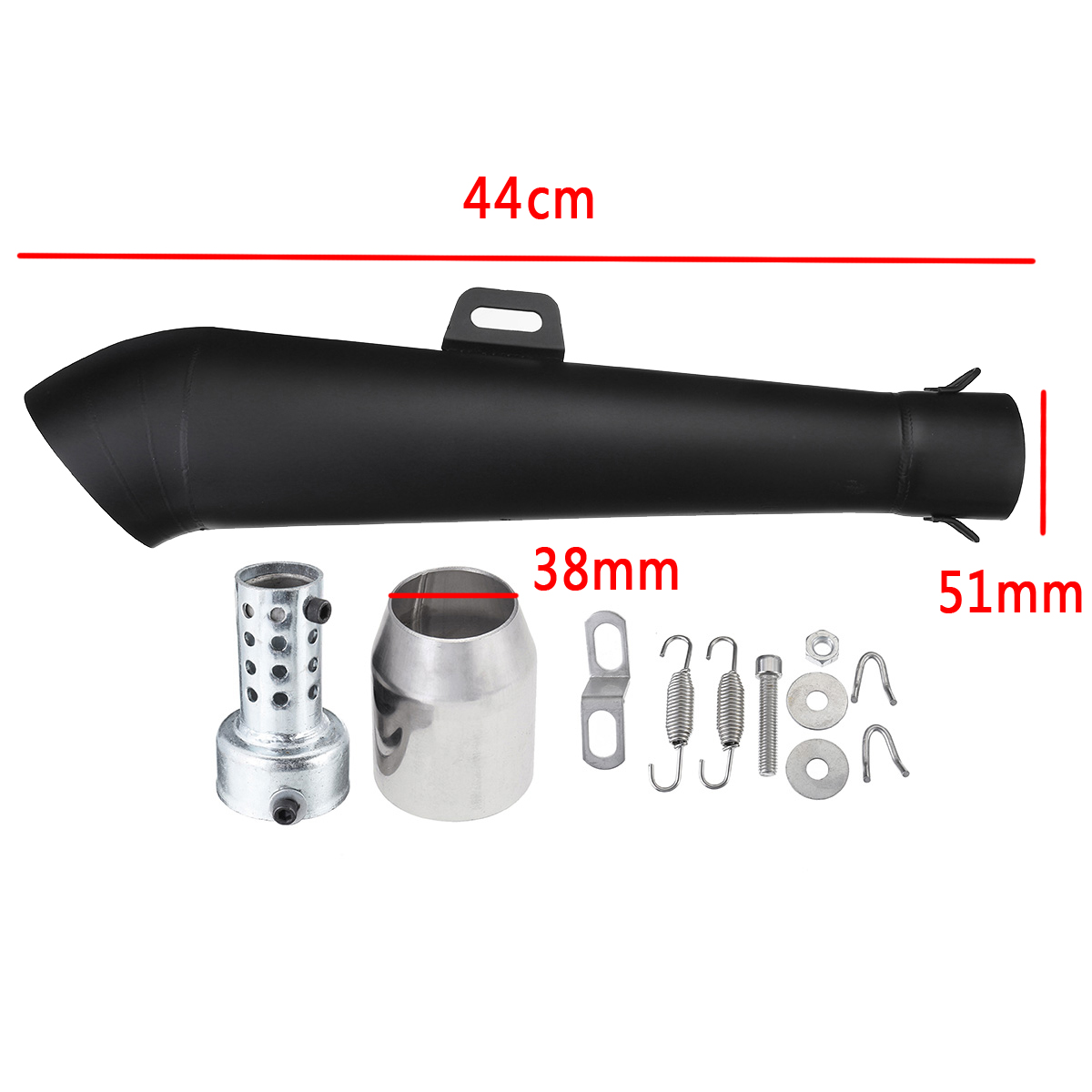 38-51mm-Motorcycle-Slip-On-Exhaust-Pipe-Muffler-With-Silencer-Universal-Stainless-Steel-Black-1657780