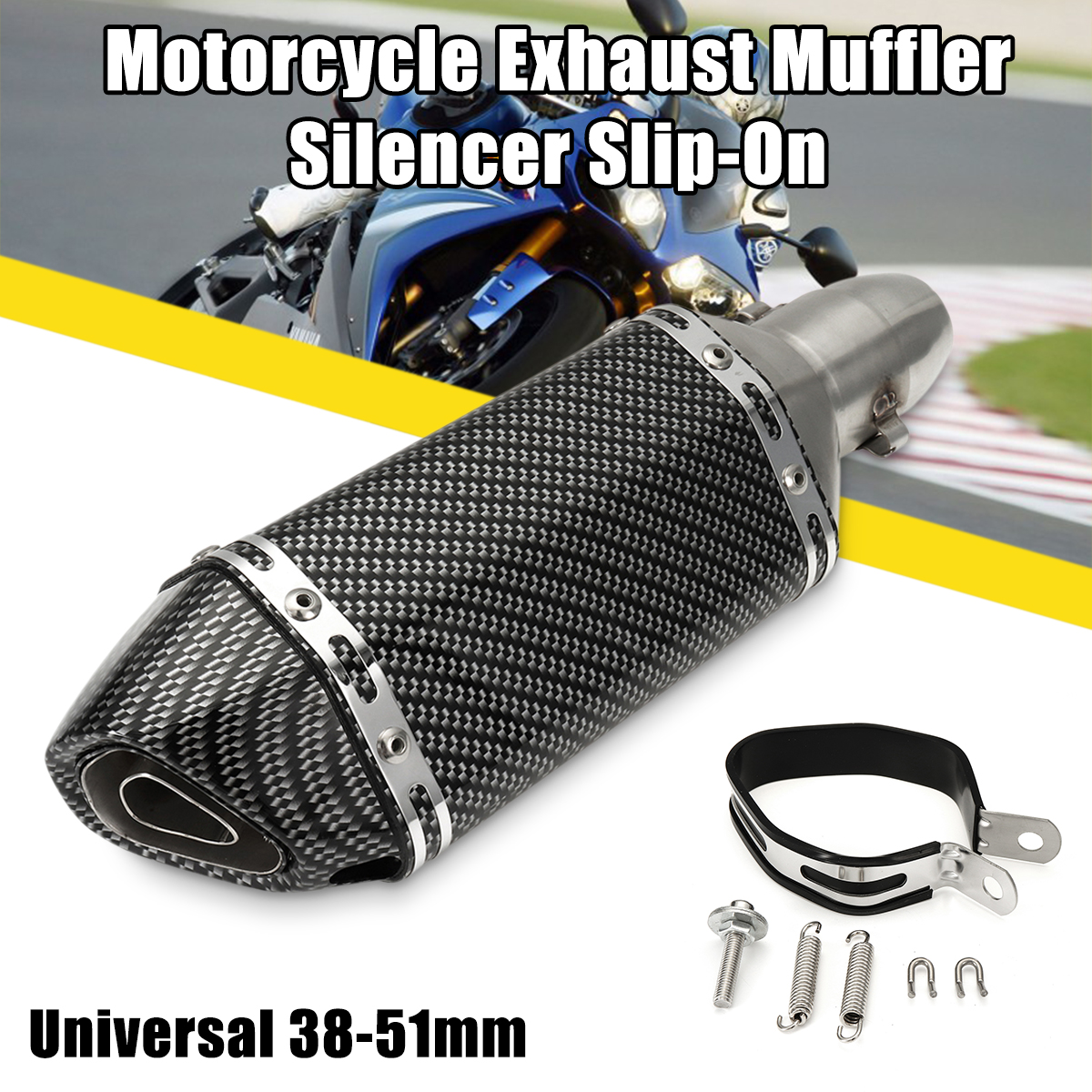 38-51mm-Motorcycle-Steel-Short-Exhaust-Muffler-Pipe-With-Removable-Silencer-Universal-1410163