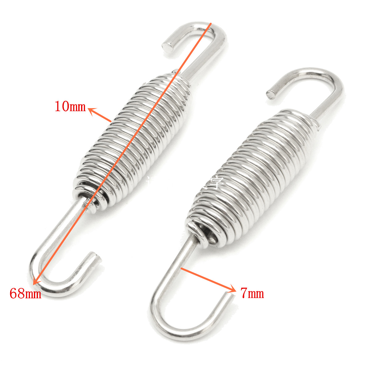 38-51mm-Stainless-Pipe-Muffler-Exhaust-w-Silencer--Motorcycle-Dirt-Street-Bike-1158606