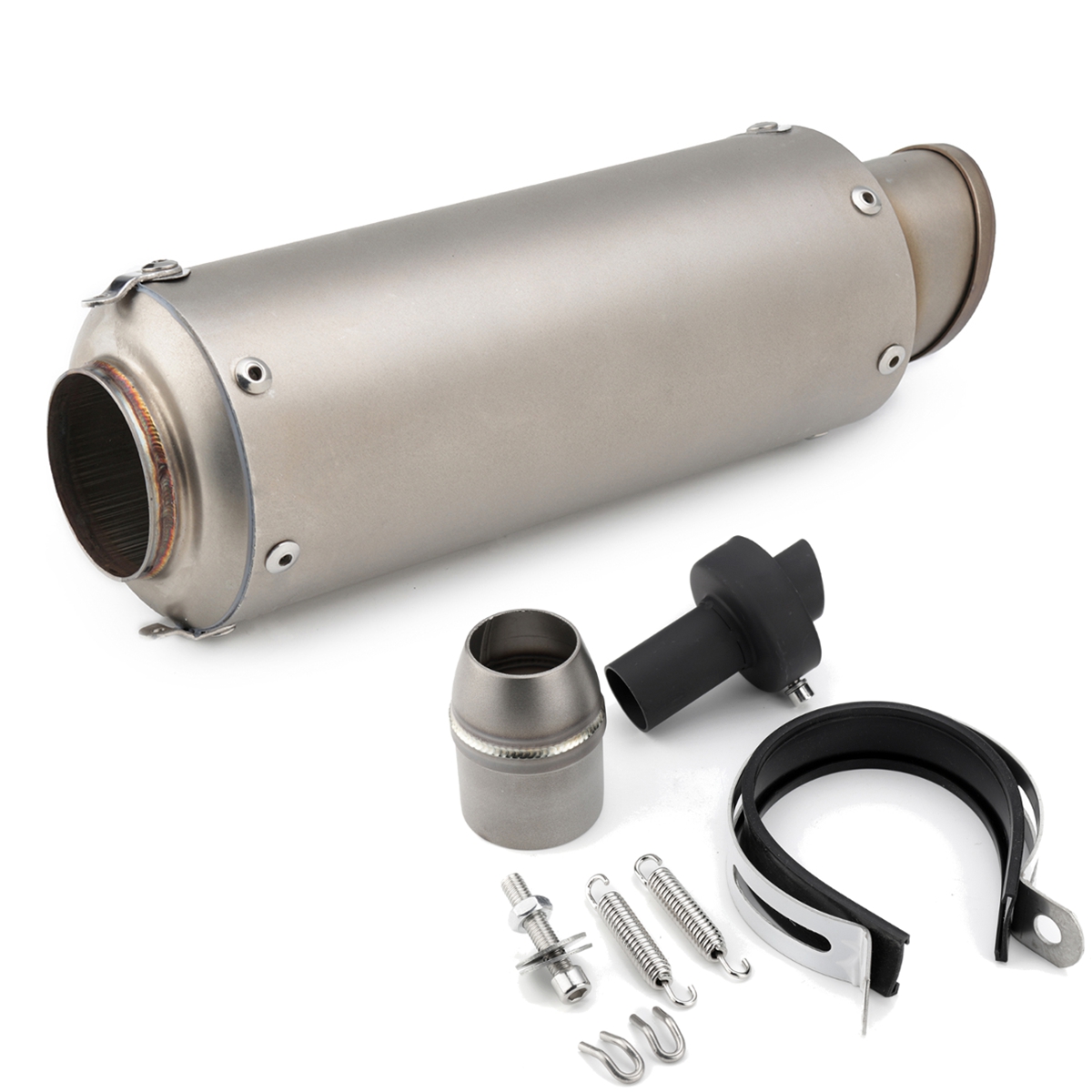 38-51mm-Stainless-Steel-Motorcycle-Exhaust-Muffler-ATV-Tail-Pipe-1289836