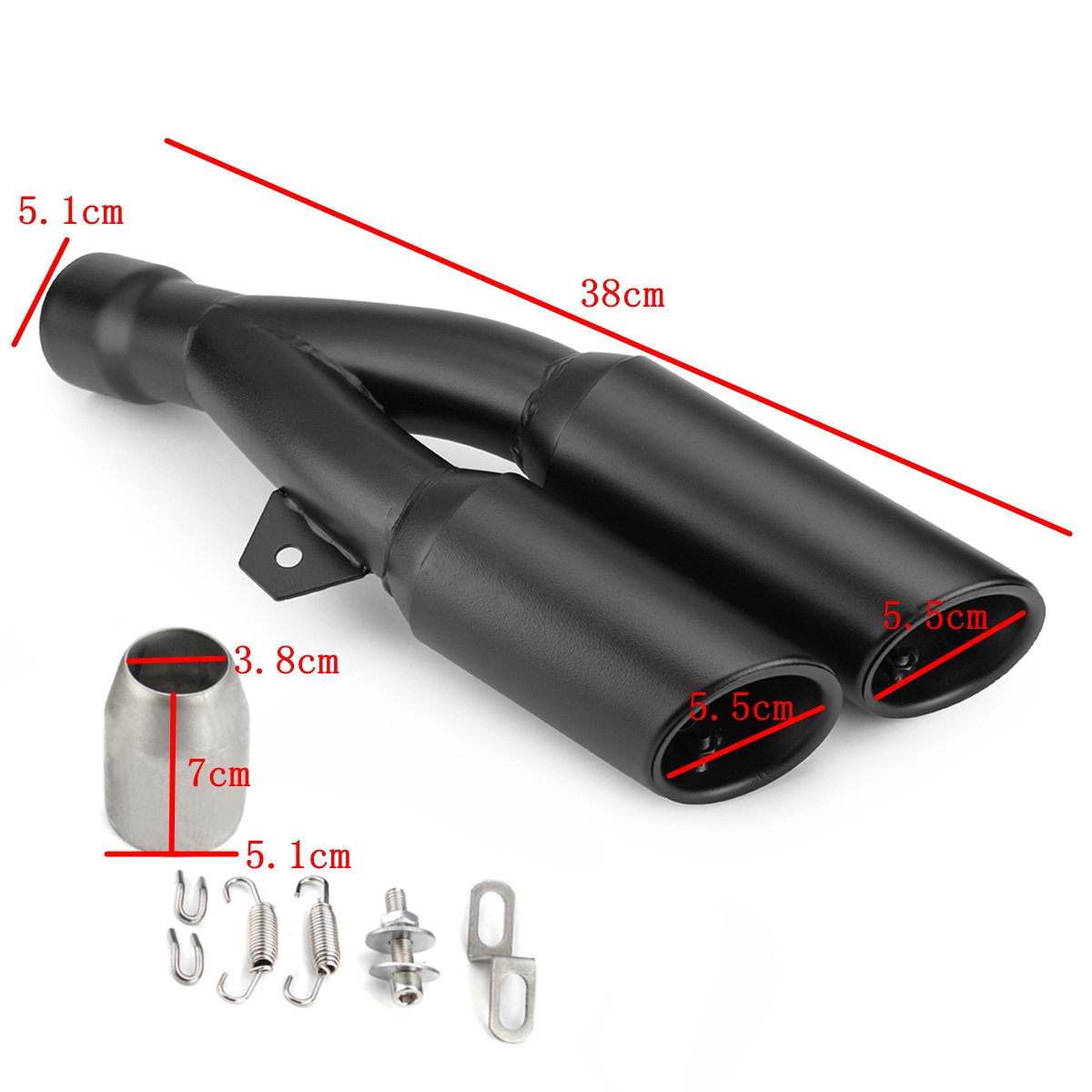 38-51mm-Stainless-Steel-Motorcycle-Muffler-Exhaust-Tail-Pipe-Double-Twin-Tip-1434684