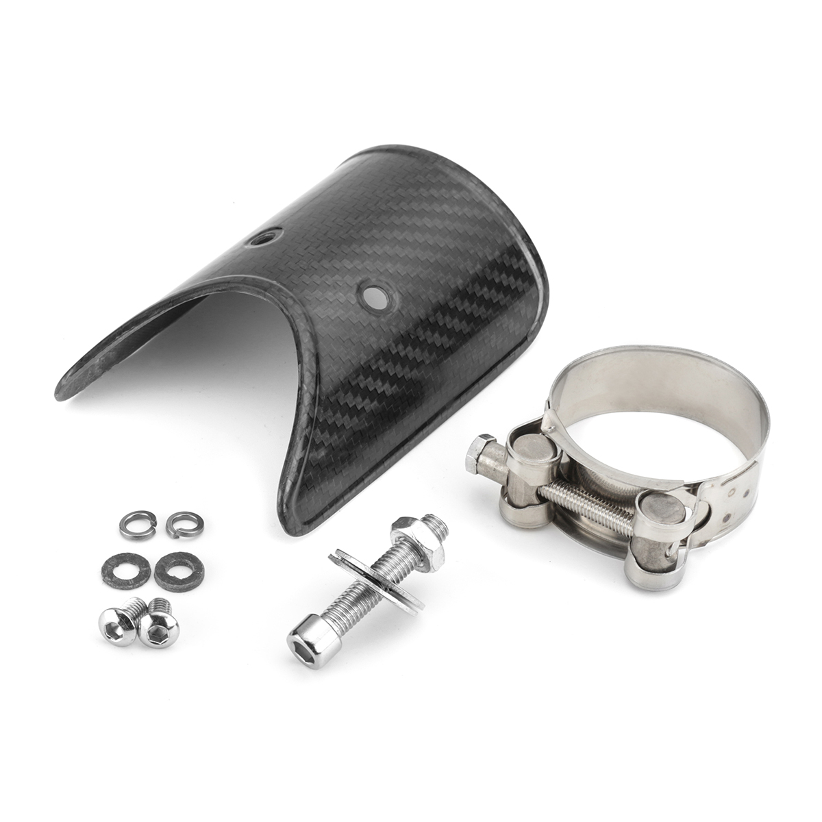38-51mm-Two-Hole-Motorcycle-Exhaust-Muffler-Pipe-Carbon-Fiber-with-silencerclamp-1289835