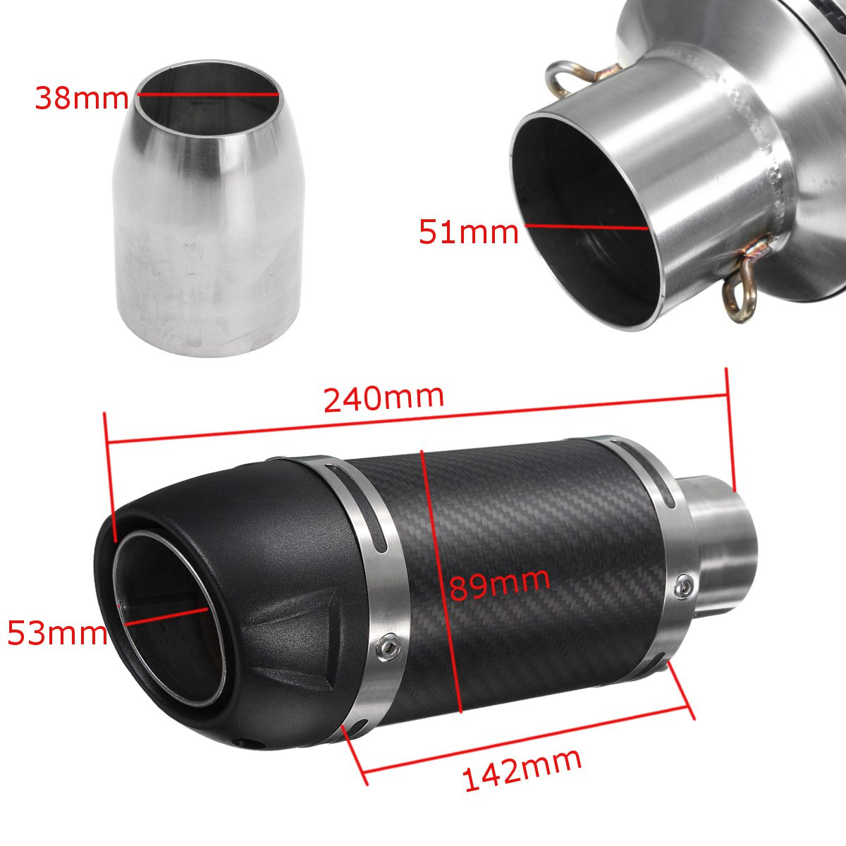 38-51mm-Universal-Motorcycle-Carbon-Fiber-Exhaust-Muffler-Pipe-with-Silencer-LongShort-Style-1119959