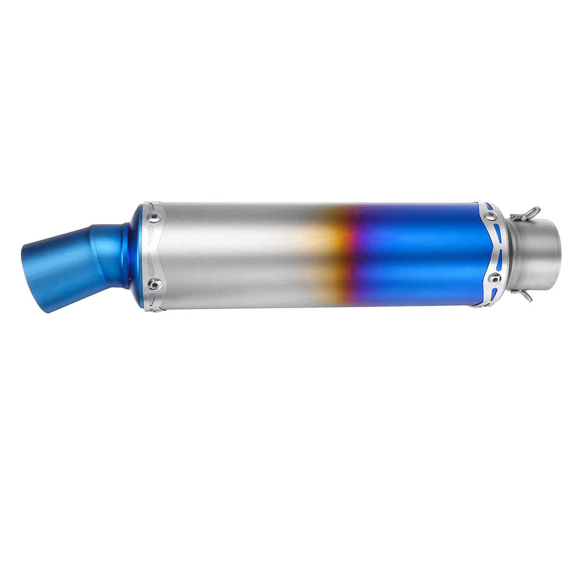 38-51mm-Universal-Motorcycle-Exhaust-Muffler-Pipe-Stainless-Steel-Tail-Tube-1640822