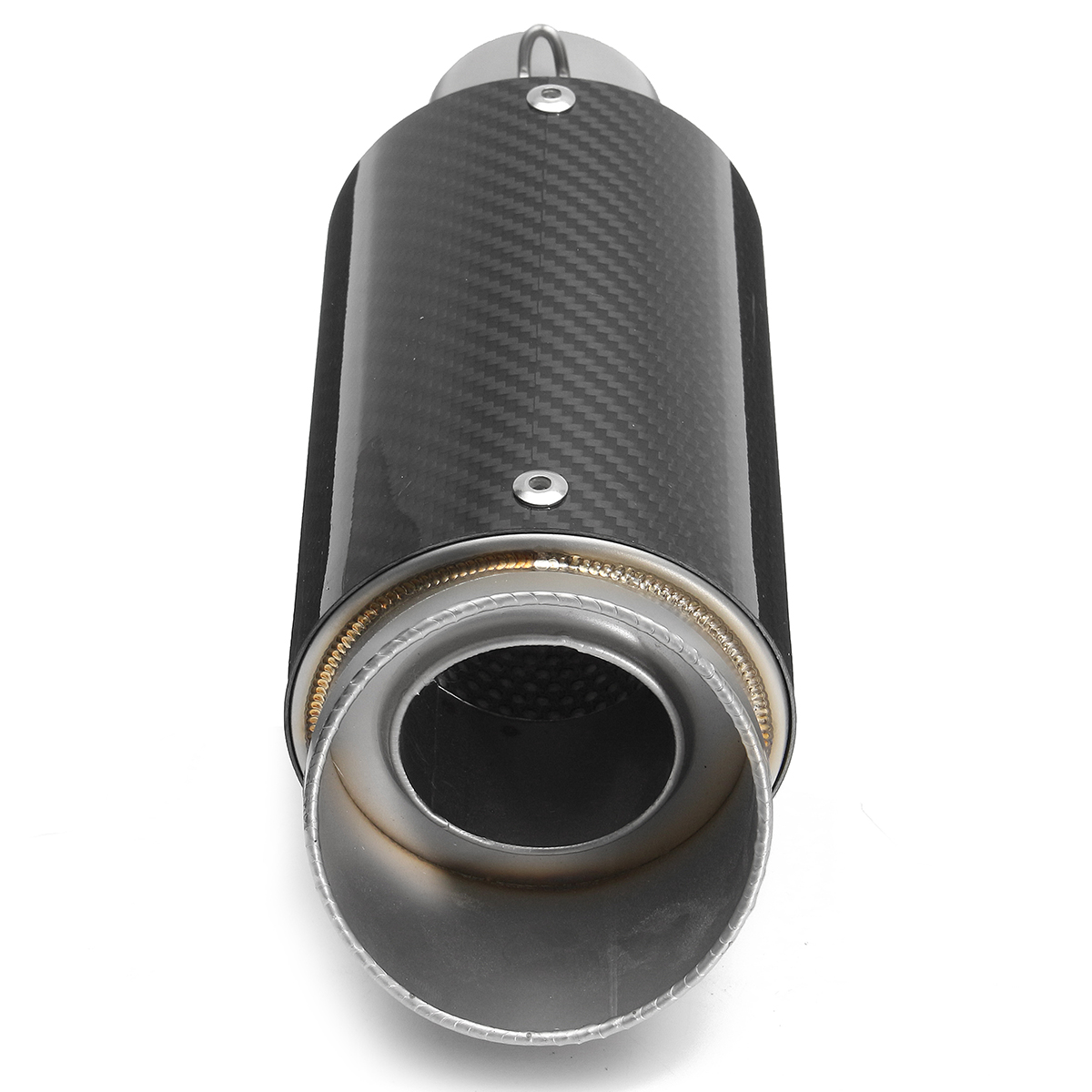 38-51mm-Universal-Muffler-Exhaust-Tail-Pipe-Curved-Port-Stainless-Steel-ATV-Quad-1226039