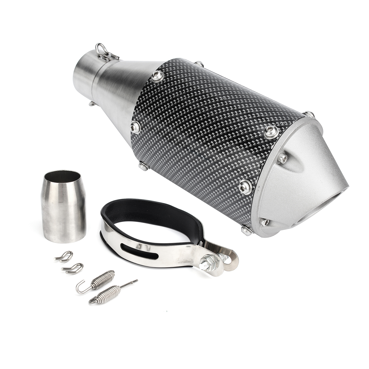 38-51mm-Universal-Stainless-Steel-Motorcycle-Carbon-Fiber-Tail-Exhaust-Pipe-1255491