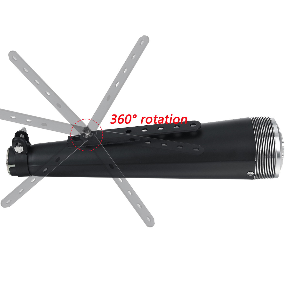 384043MM-Motorcycle-Muffler-Exhaust-Silencer-Pipe-Retro-For-Cafe-Racer-Bobber-Custom-ATV-1816902