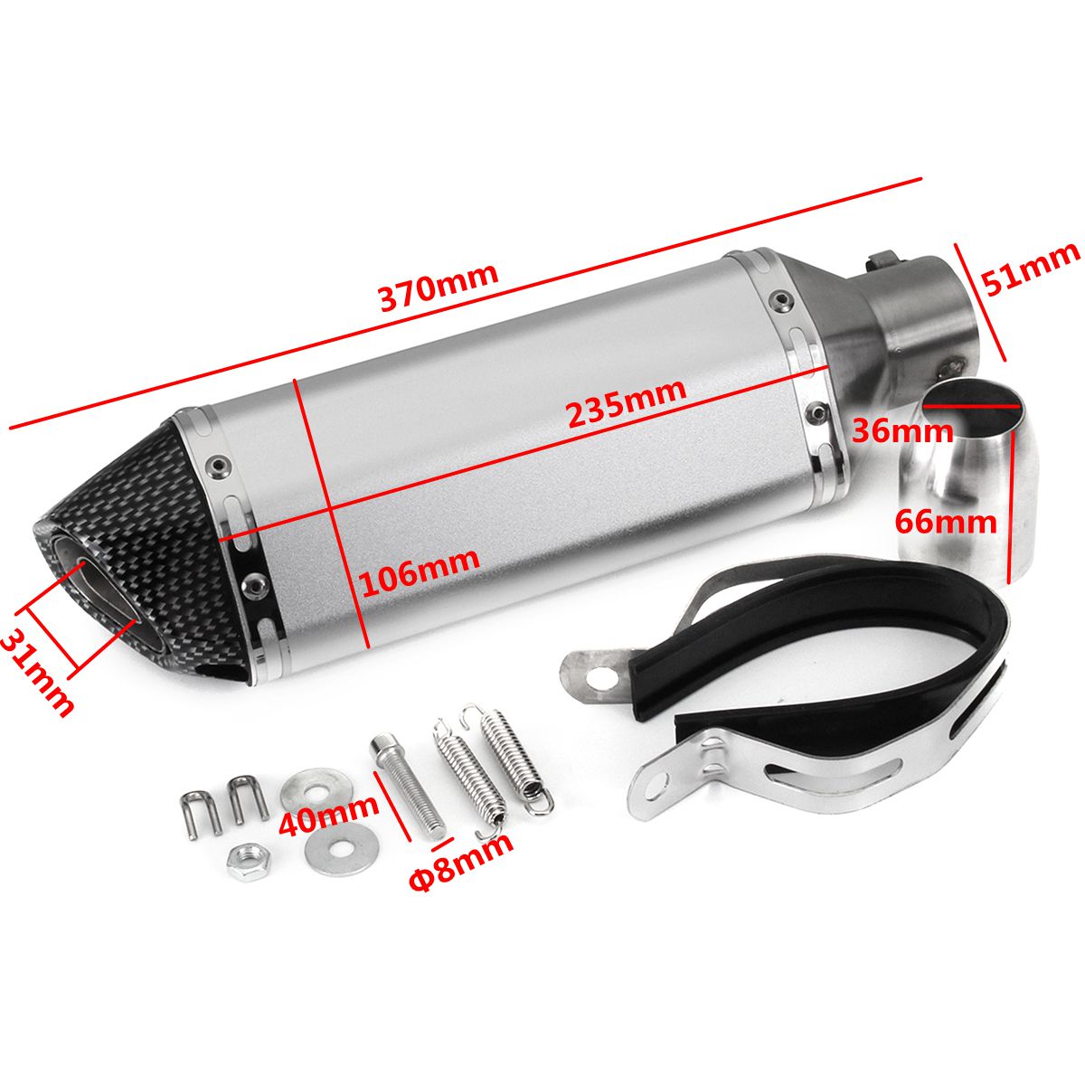 38mm-51mm-Motorcycle-Exhaust-Muffler-with-Silencer-Stainelss-Steel-Carbon-Fiber-Tip-1357568