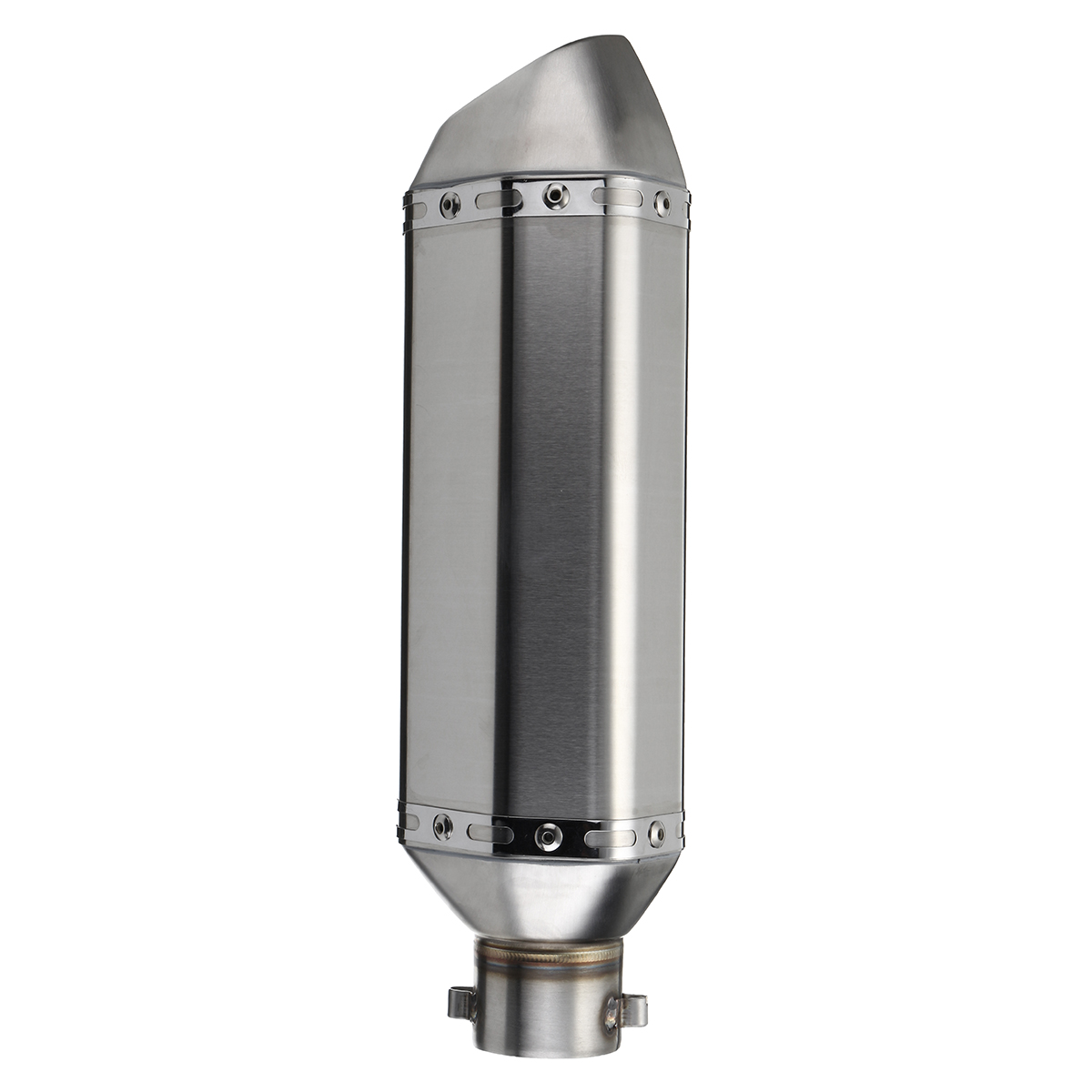 38mm-51mm-Motorcycle-Slip-on-Exhaust-Muffler-Pipe-Sliver-Stainless-Steel-1227281