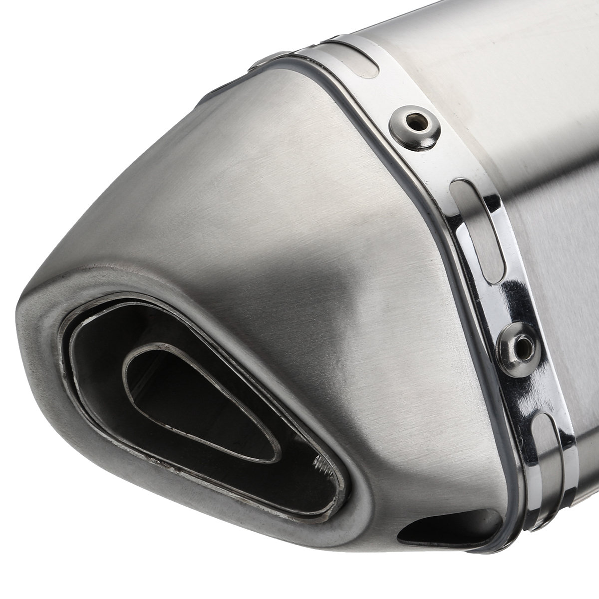 38mm-51mm-Motorcycle-Slip-on-Exhaust-Muffler-Pipe-Sliver-Stainless-Steel-1227281