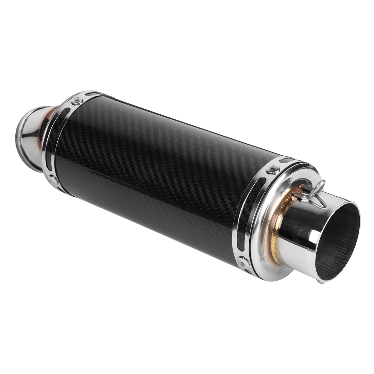 38mm-51mm-Motorcycle-Stainless-Steel-Exhaust-Muffler-Pipe-with-Silencer-Kit-Universal-1266059