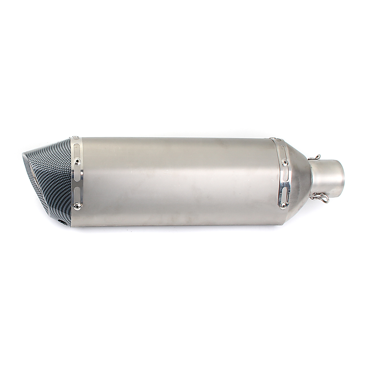 38mm-51mm-Stainless-Steel-Exhaust-Muffler-Pipe-Kit-For-Motorcycle-ATV-Universal-1421743