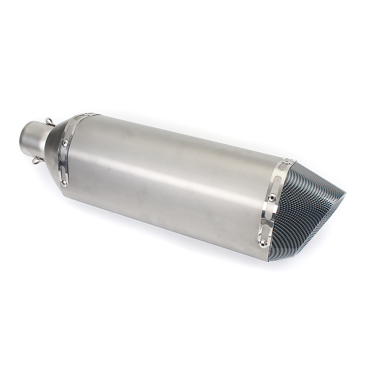 38mm-51mm-Stainless-Steel-Exhaust-Muffler-Pipe-Kit-For-Motorcycle-ATV-Universal-1421743