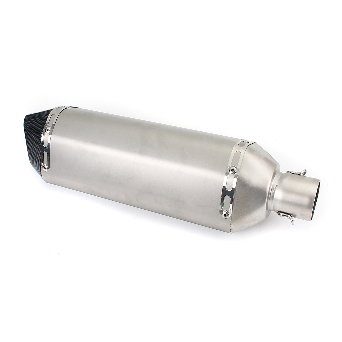 38mm-51mm-Stainless-Steel-Exhaust-Muffler-Pipe-Kit-For-Motorcycle-ATV-Universal-1421743