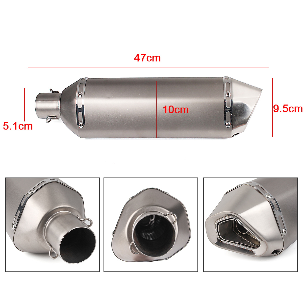 38mm-51mm-Stainless-Steel-Exhaust-Muffler-Pipe-Universal-For-Motorcycle-ATV-1443322