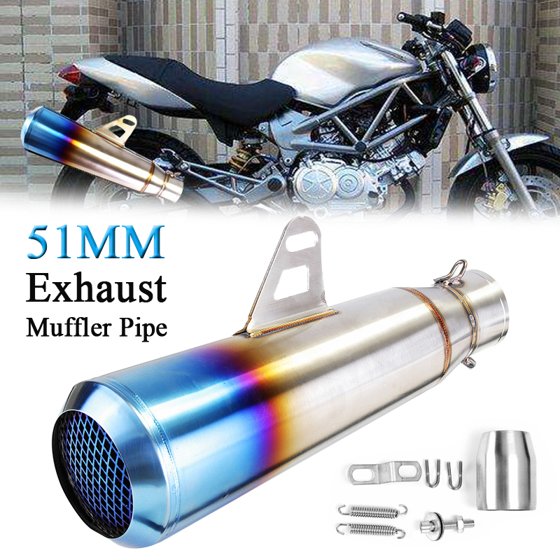 38mm-51mm-Stainless-Steel-Half-blue-Motorcycle-Exhaust-Muffler-Pipe-For-HondaYamahaSuzukiKawasaki-1353069