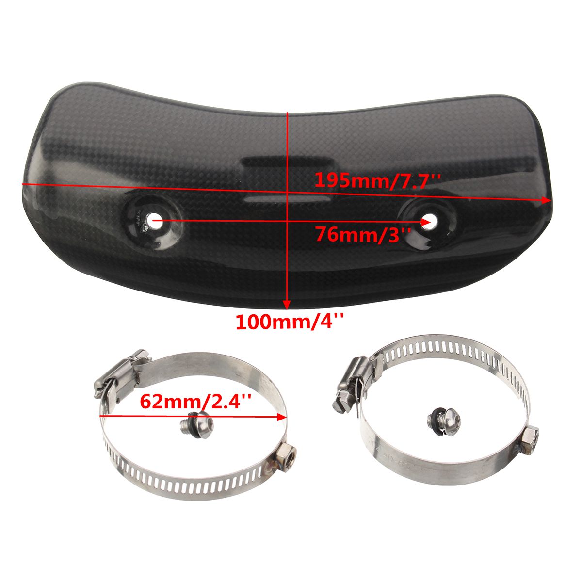 458inch-Carbon-Motorcycle-Exhaust-Muffler-Pipe-Heat-Protective-Shield-Cover-1322282