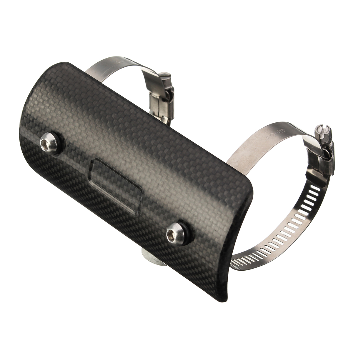 458inch-Carbon-Motorcycle-Exhaust-Muffler-Pipe-Heat-Protective-Shield-Cover-1322282