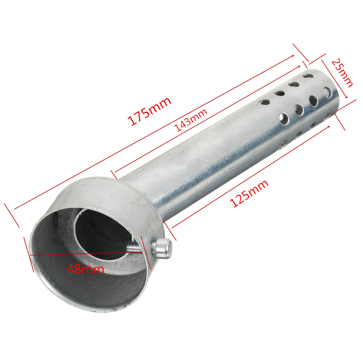 48mm-Motorcycle-Exhaust--Muffler-Pipe-Silencer-Angled-Insert-Baffle-1289374