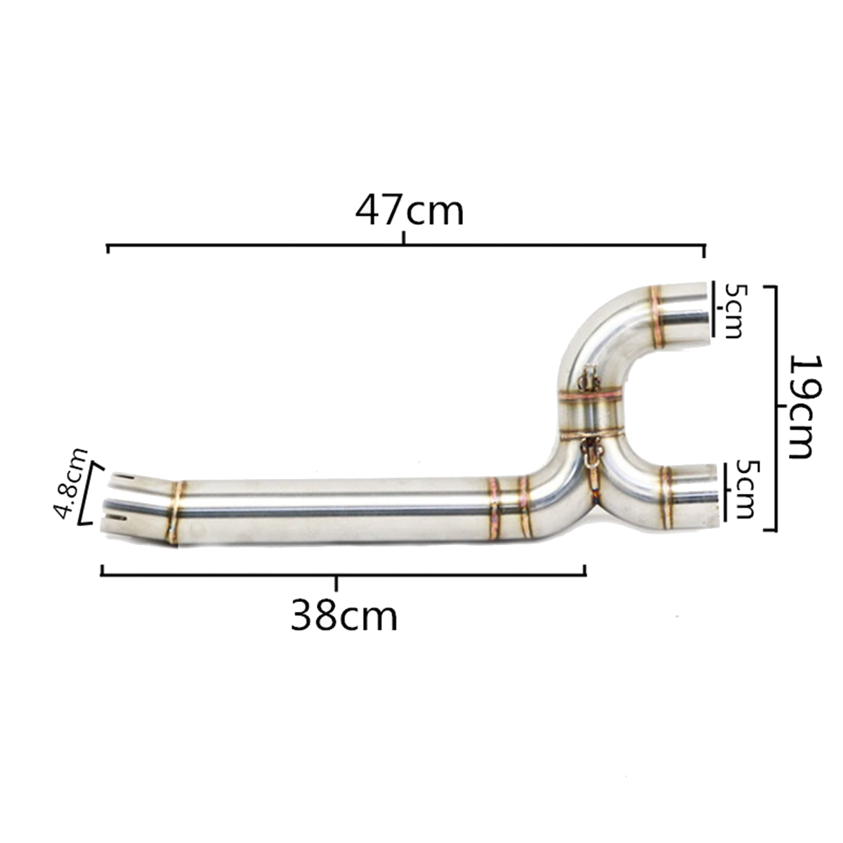 51mm-Exhaust-Muffler-Mid-Connect-Pipe-Double-Hole-Slip-On-Under-Seat-For-Yamaha-FZ6N-FZ6S-FZ6-Motorc-1527601