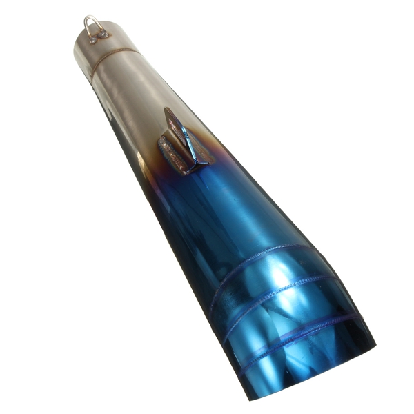51mm-Motorcycle-Scooter-GP-Stainelss-Exhaust-Muffler-Pipe-Tip-Slip-on-Street-Bike-1028152