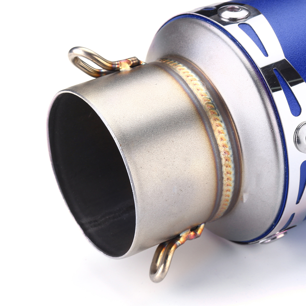 51mm-Rear-Tail-Motorcycle-Exhaust-Muffler-Pipe-Stainless-Steel-Universal-1774334