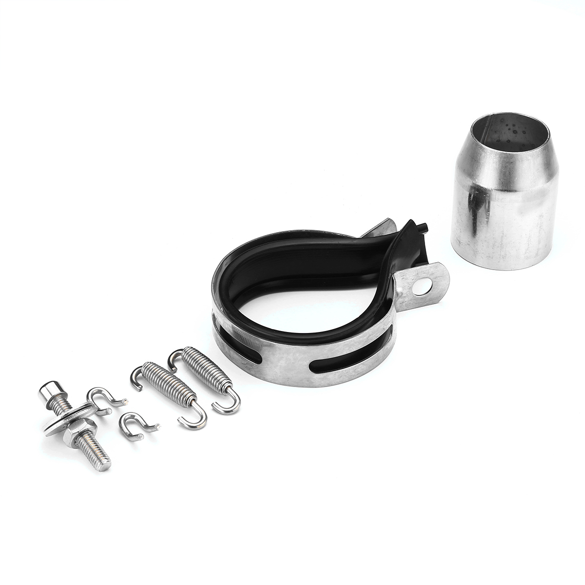 51mm-Rear-Tail-Motorcycle-Exhaust-Muffler-Pipe-Stainless-Steel-Universal-1774334