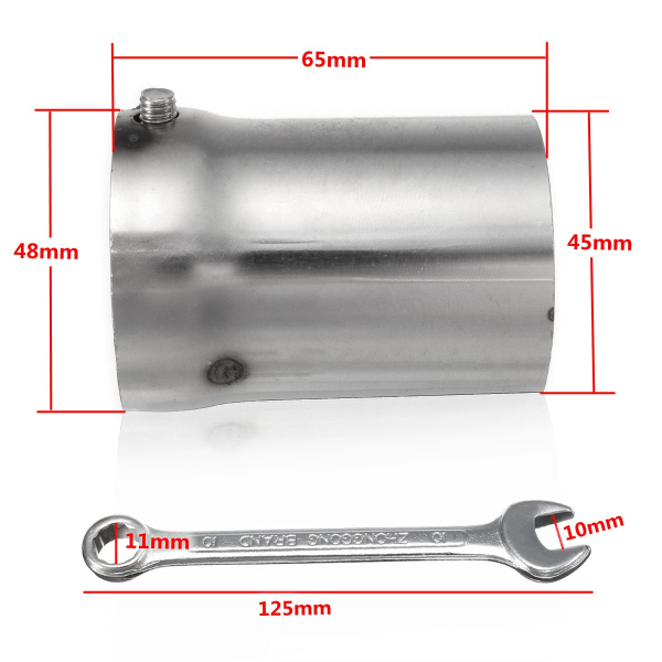 51mm2inch-Universal-Motorcycle-Exhaust-Pipe-Can-Silencer-Muffler-Baffle-Removable-1173210
